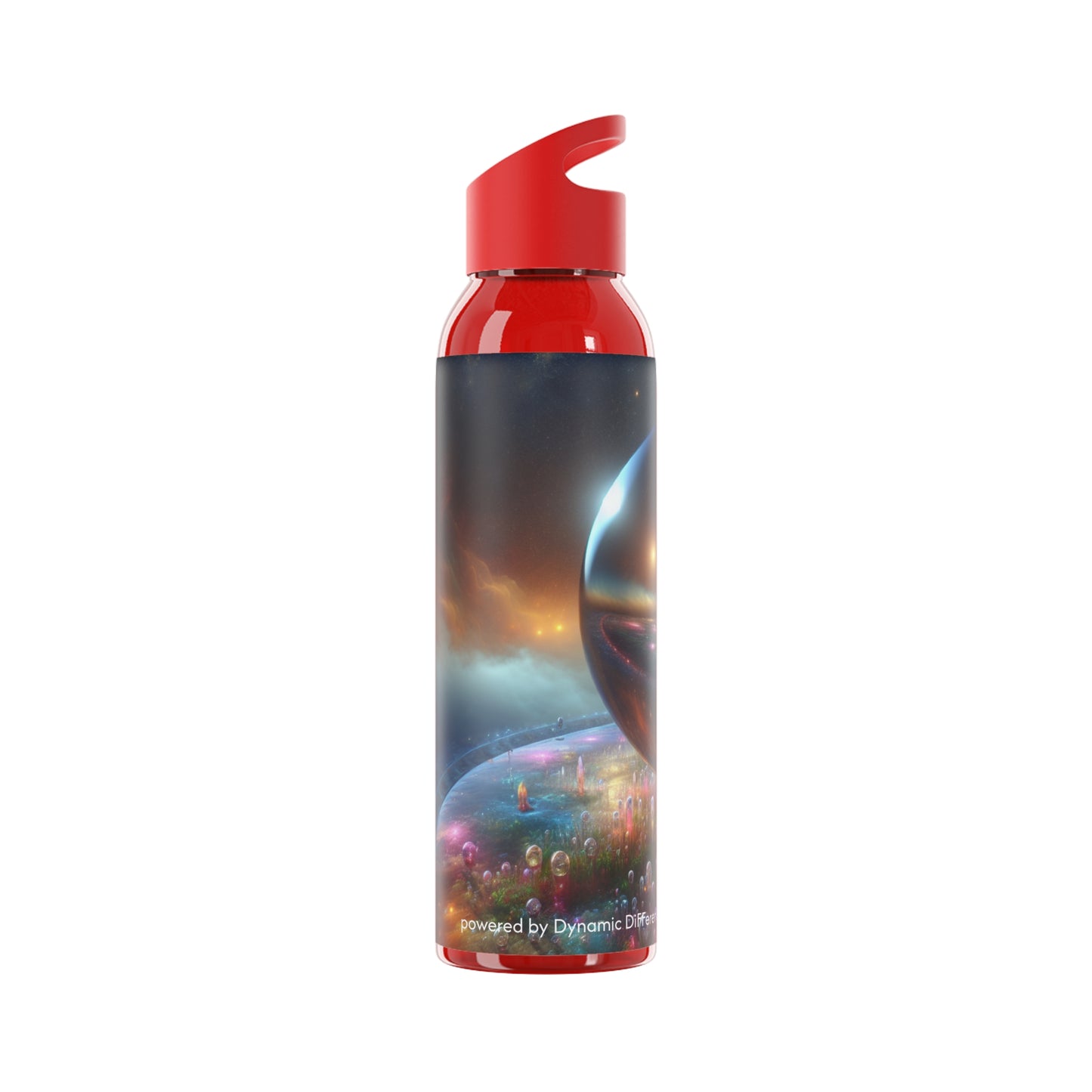 Wasserflasche Tropfen