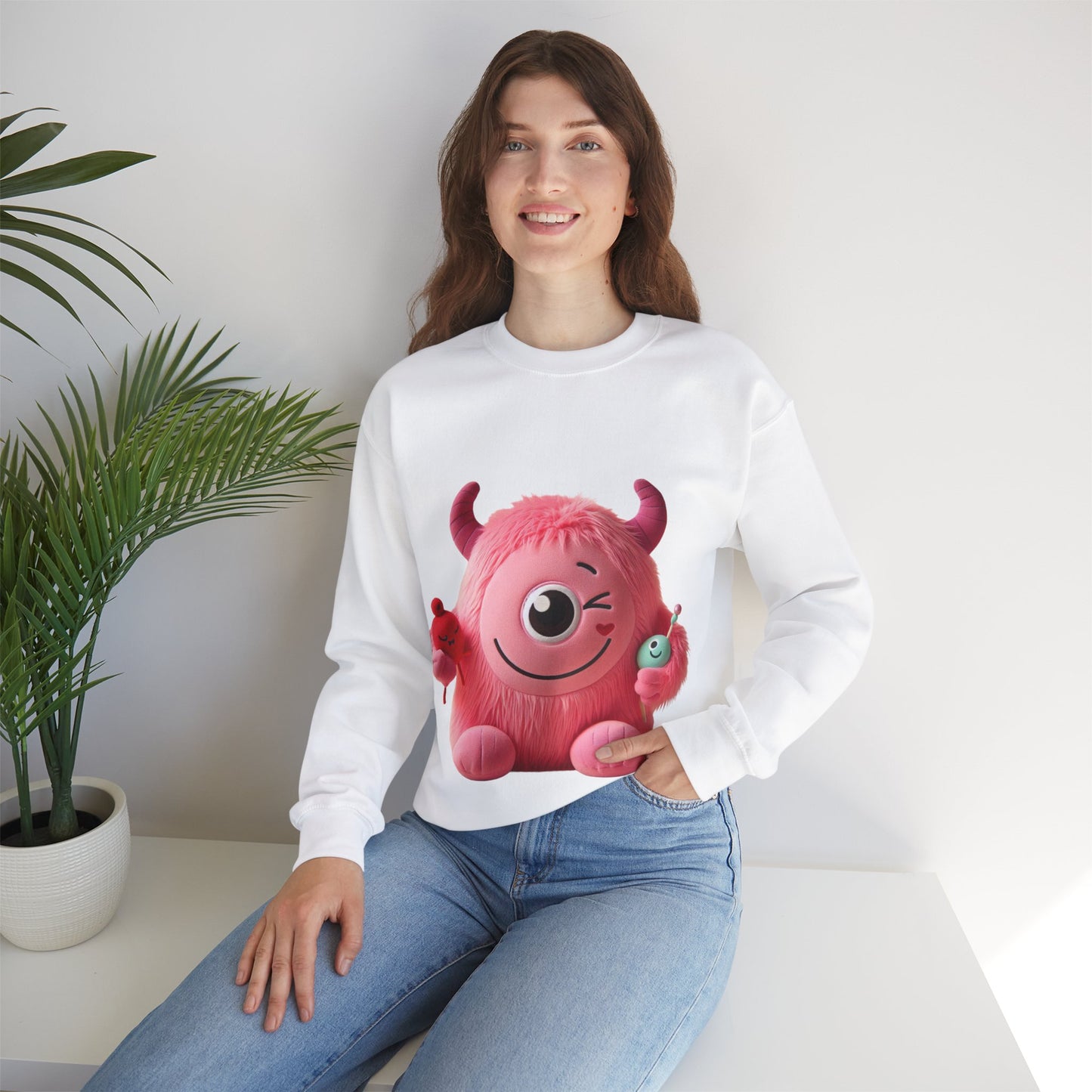 Unisex Heavy Blend™ Kuschelmonster Sweatshirt