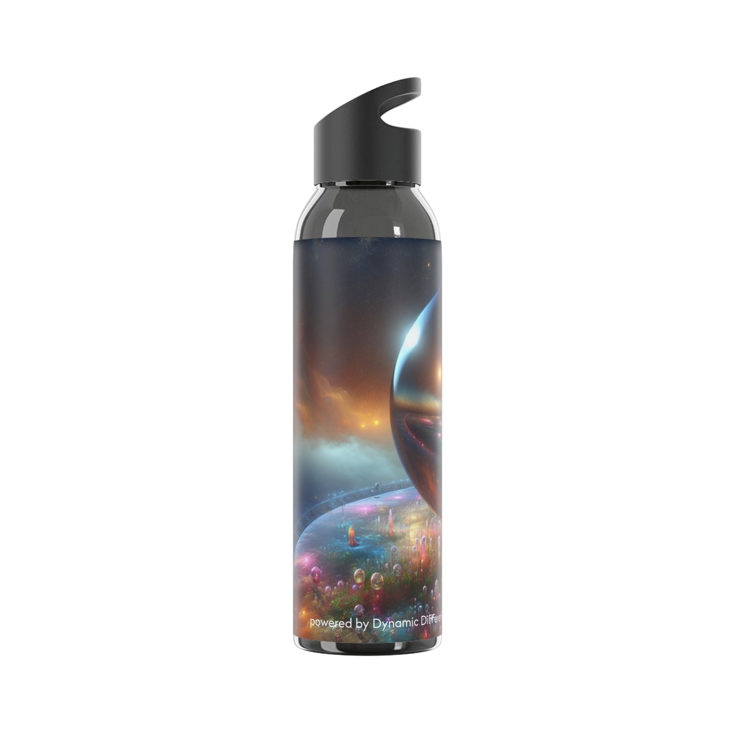 Wasserflasche Tropfen